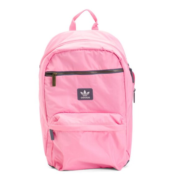 ADIDAS Pink/Grey Originals National Plus Backpack - Picture 1 of 2